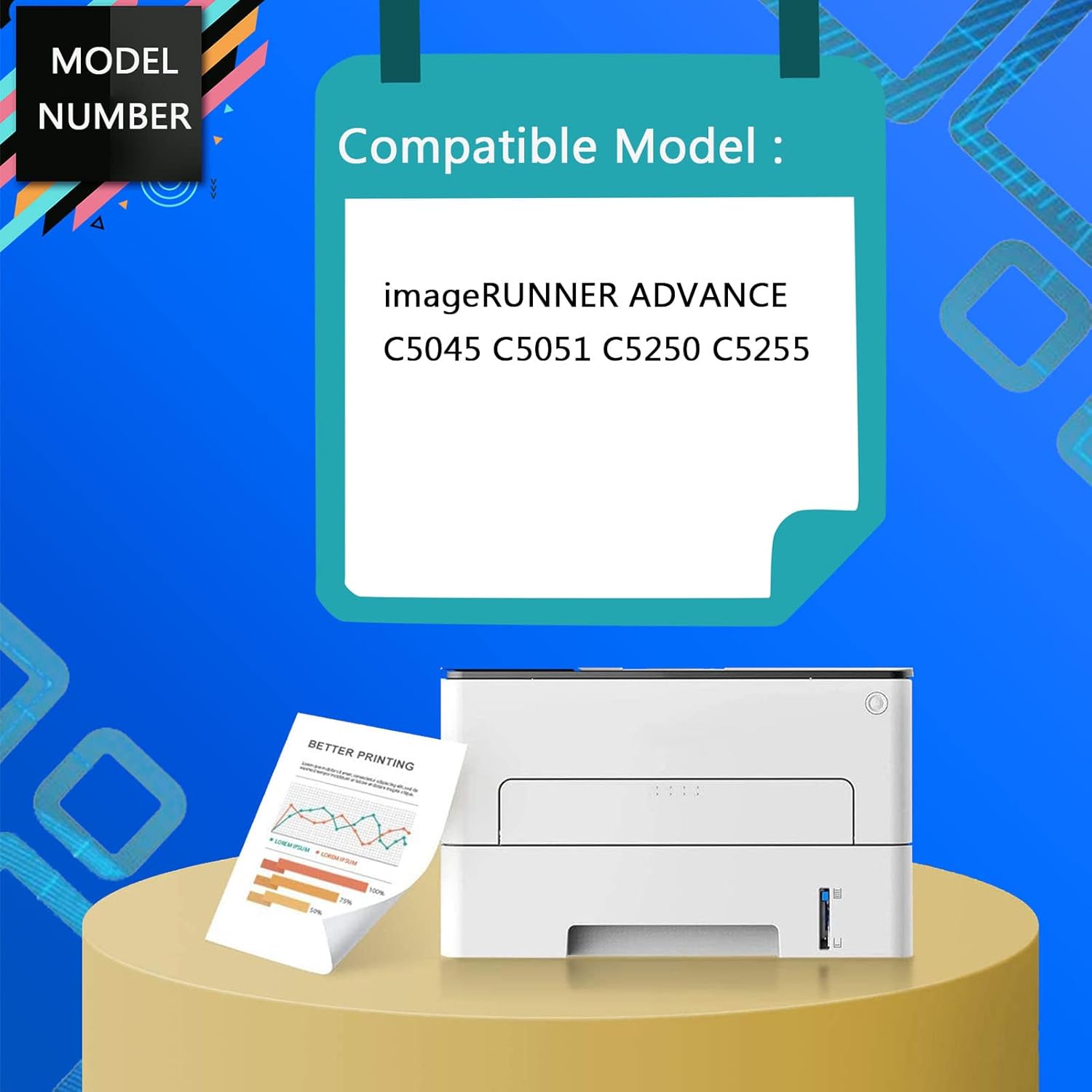 Drum Unit C- EXV28 Imaging Unit Black Drum Unit - Image 7